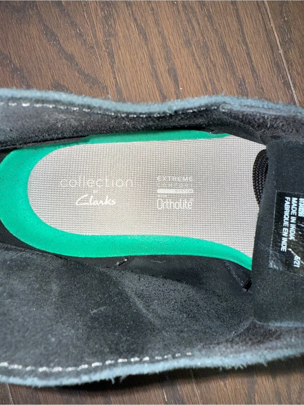 Clarks classic black